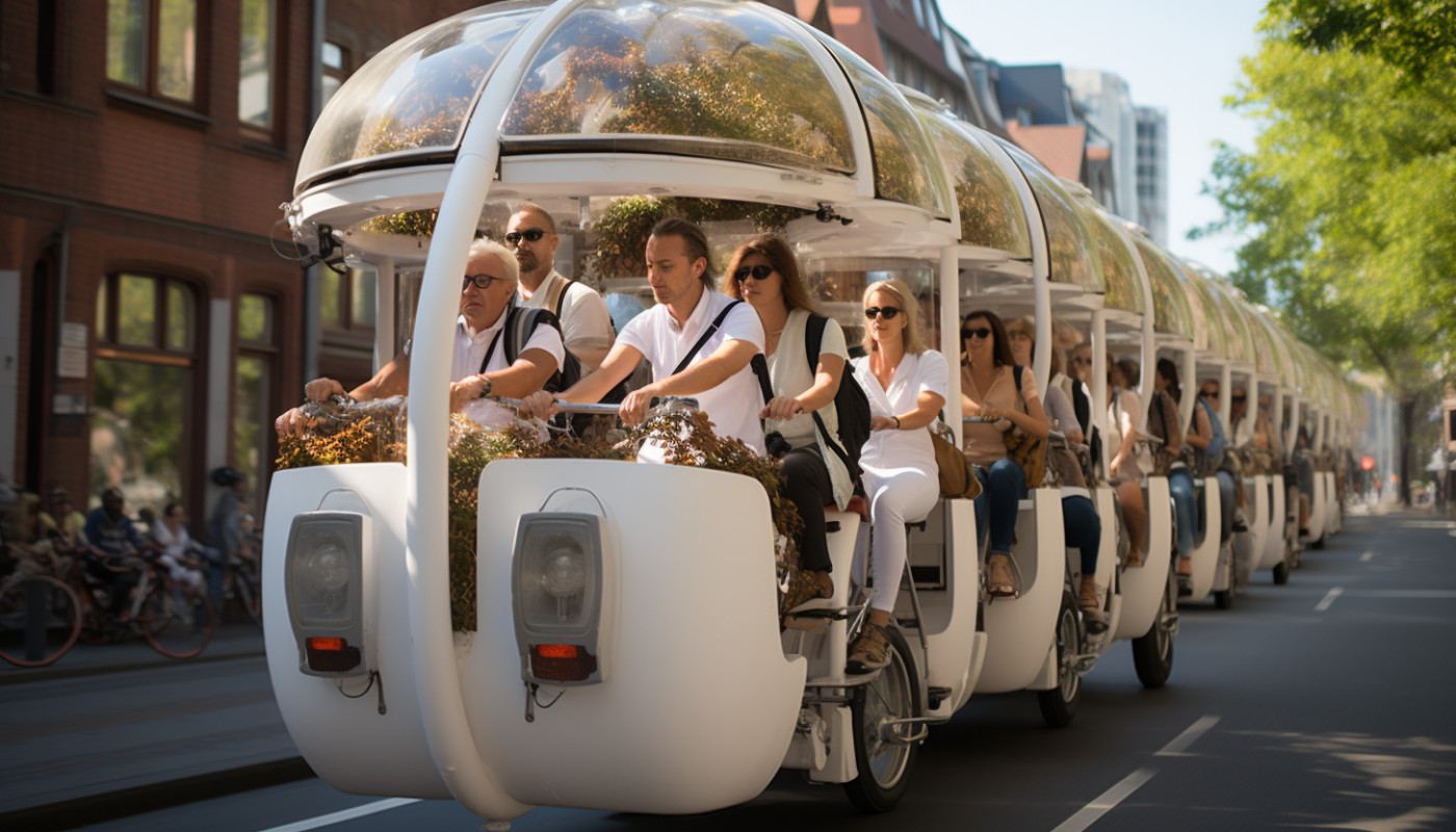 Bicicletas voladoras, el futuro de la movilidad turística