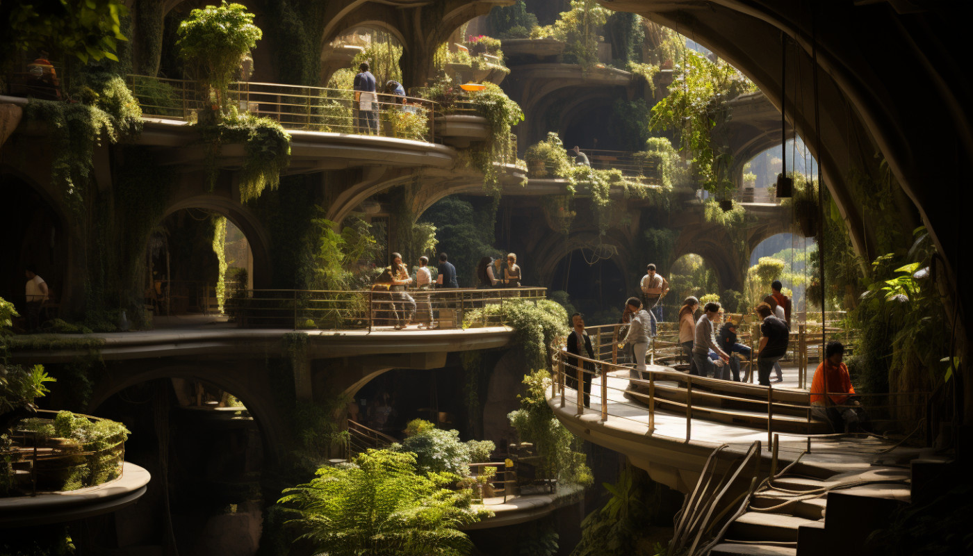 Jardines colgantes, oasis en la selva de cemento